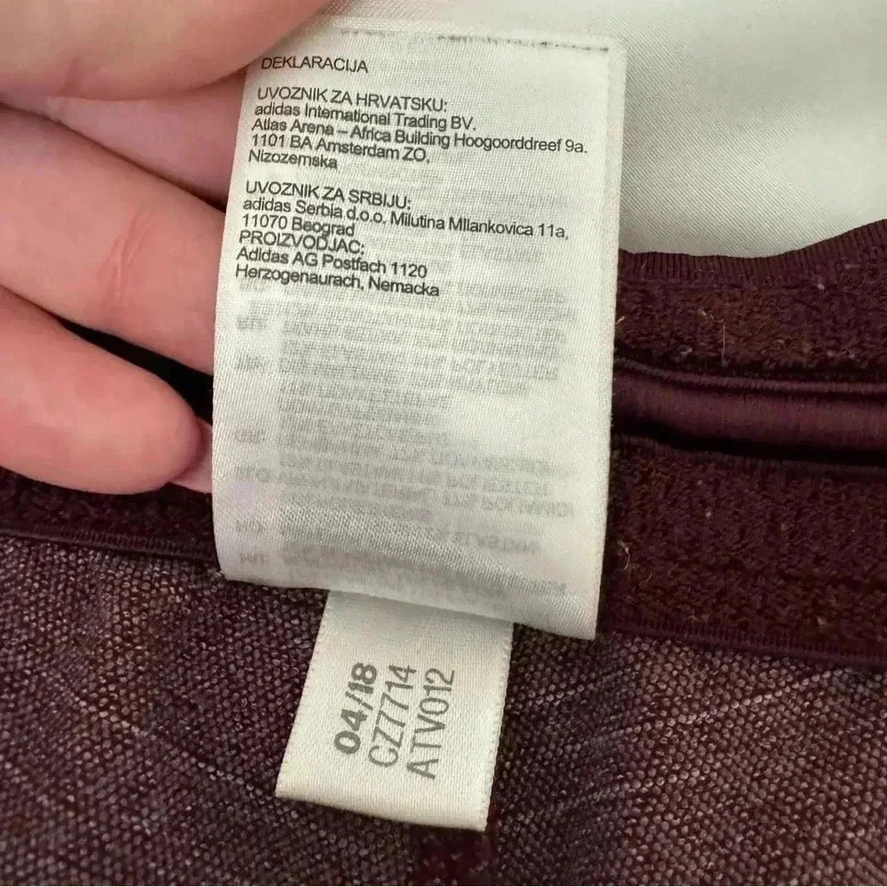 Texas A&M University Adidas Maroon Mens Jogger Exercise Workout Pants Leg Zip 2X - Picture 7 of 13